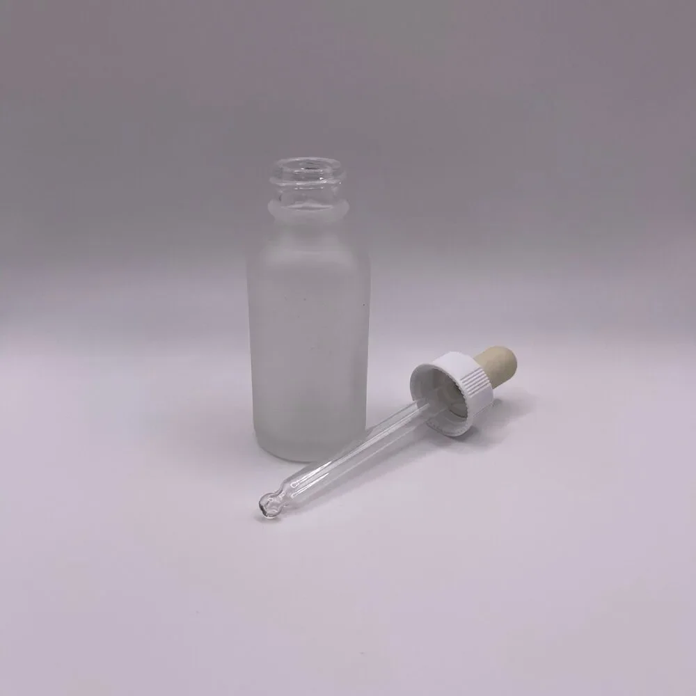 The Ordinary Glass Re-Usable Dropper Bottle EMPTY JAR